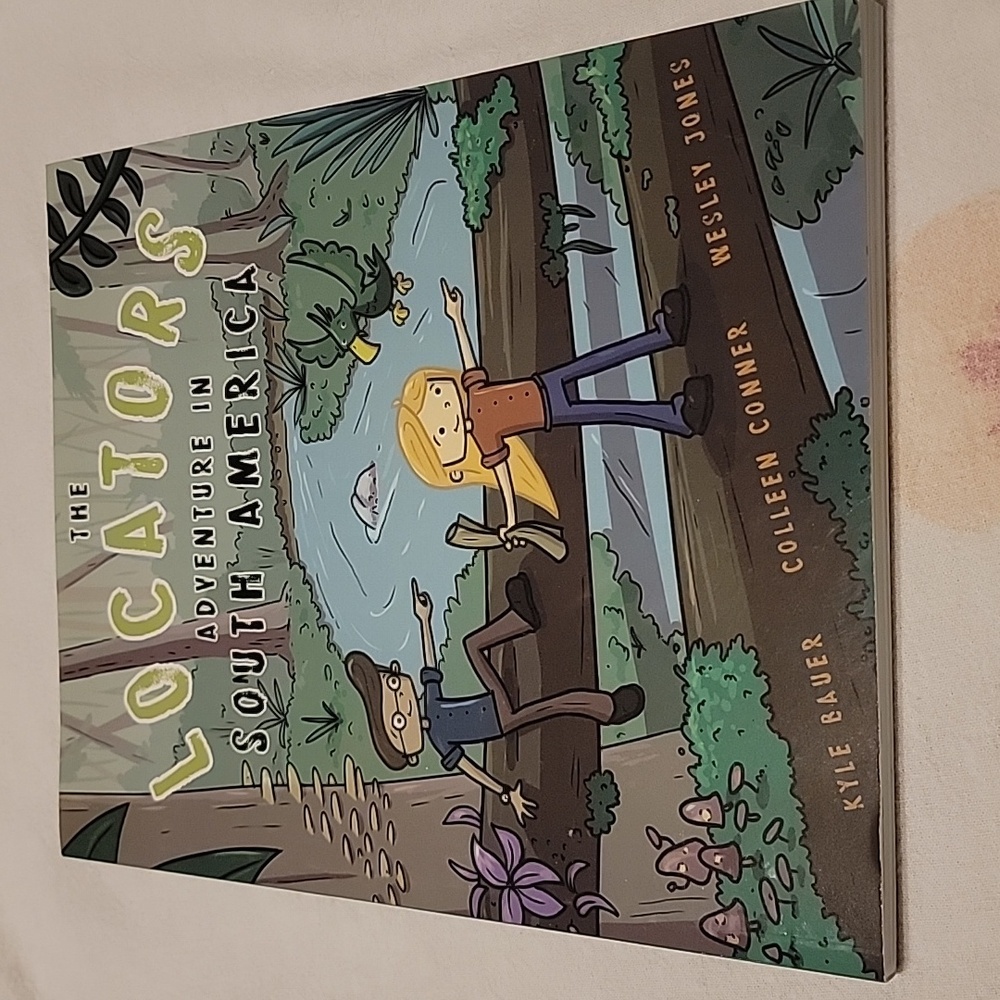 "The Locators: Adventure in South America" geography adventure book for kids